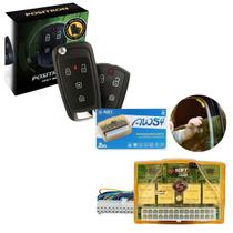 Alarme Positron EX360 Blade Com Chave Canivete + Módulo de Vidros Soft AW54 4 Portas Alarme Positron EX360 Blade Com Chave Canivete + Módulo de Vidros Soft AW54 4 Portas