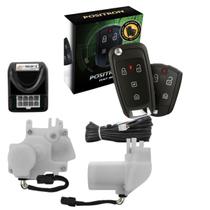 Alarme Positron EX360 Blade + Kit Trava Elétrica Celta, Uno, Palio, Strada e Fiesta 2P