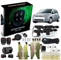 Alarme Pósitron Ex360 + Trava Elétrica 4 Portas + Suporte Fiesta Street Escort Zetec 4P - Positron