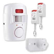Alarme Residencial Sensor de Presença 10m Sirene 2 Controles