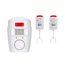 Alarme Residencial Sensor De Presença 10M Sirene 2 Controles