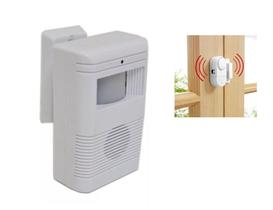 Alarme residencial Sensor de presença Com Som e Alarme porta Janela