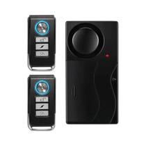 Alarme Sem Fio De Alta Decibéis Com Vibração 110 dB Sistema De Sensor Antifurto Para Bicicleta E