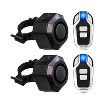 Alarme Sem Fio Para Motocicleta, Sensor De Vibração 110dB, Controle Remoto, Proteção De Segurança