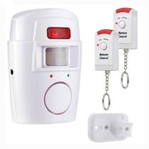 Alarme Sem Fio Residencial Sensor Sirene Com 2 Controles Alarme Sem Fio Residencial Sensor Sirene Com 2 Controles