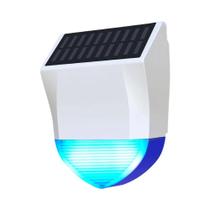 Alarme Sirene Inteligente Tuya Zigbee Wifi À Prova d'Água Para Exterior Com Controle Remoto,