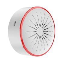 Alarme Sirene Inteligente WiFi ZigBee Com Som De 96dB E Luz Para Segurança Residencial, Compatível Alarme Sirene Inteligente WiFi ZigBee Com Som De 96dB E Luz Para Segurança Residencial, Compatível