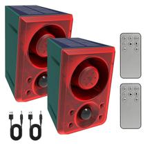 Alarme solar de sensor de movimento externo ChunHee com latidos de cachorro