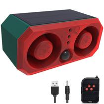 Alarme solar de sensor de movimento externo WONFAST 130dB com 13 sons Alarme solar de sensor de movimento externo WONFAST 130dB com 13 sons