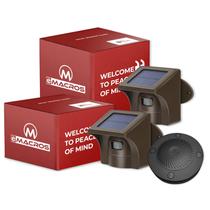 Alarme Solar Sem Fio para Garagem eMacros - Longo Alcance