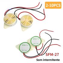 Alarme Sonoro Intermitente De Alta Decibéis 95DB DC 3-24V 12V Para Arduino SFM-27 2-10pcs