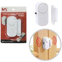 Alarme sonoro para portas e janelas a bateria na cartela - MaxMidia