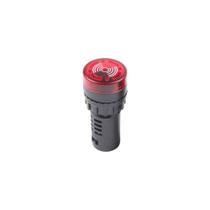 Alarme Sonoro Sonalarme Buzzer Led Audiovisual 22mm