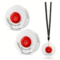 Alarme SYNLETT M091B Botão de Chamada 2 Unidades para Idosos Alarme SYNLETT M091B Botão de Chamada 2 Unidades para Idosos