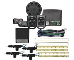 Alarme Taramps TW20 G4 Com Controle de Presença + Kit Trava Elétrica 4 Portas