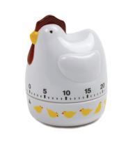 Alarme Timer Norpro Chicken de 9 cm de plástico colorido de 60 minutos