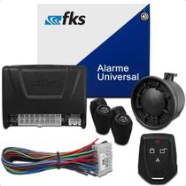 Alarme universal Veicular com desligamento de radio sobe vidros fecha porta malas e 1 controle