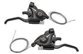 Alavanca 21v Passador De 3x7v Trocador Rapid Fire Sunrun Mtb