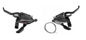 Alavanca De Câmbio Freio Shimano St-ef500 Ez Fire 3x7vel Alavanca De Câmbio Freio Shimano St-ef500 Ez Fire 3x7vel
