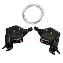 Alavanca de Câmbio Saiguan Rapid Fire Sem Maçaneta 7v Preto