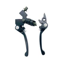 Alavanca De Freio E Embreagem De Alumínio Dobrável Para Guidão De 22mm 50cc 110cc 125cc 200cc TTR Alavanca De Freio E Embreagem De Alumínio Dobrável Para Guidão De 22mm 50cc 110cc 125cc 200cc TTR