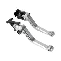 Alavanca De Freio E Embreagem Universal CNC Para Motocicleta, Manete De Freio Em Liga, 1 Par Alavanca De Freio E Embreagem Universal CNC Para Motocicleta, Manete De Freio Em Liga, 1 Par