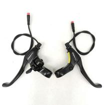 Alavanca De Freio Tektro Diant/Tras Mec P/ E-Bike - Sistema De Corte On Off Ef550 555 Alumínio Gorilla Manete