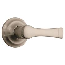 Alavanca de porta BRINKS Harper Satin Nickel Quick Lock sem usar as mãos