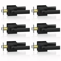 Alavanca de porta DSJJBLL, pacote com 6, Privacy Matte Black Heavy Duty Alavanca de porta DSJJBLL, pacote com 6, Privacy Matte Black Heavy Duty