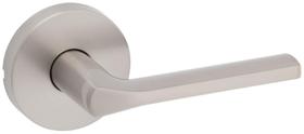Alavanca de porta Kwikset 720LSLRDT-15 Satin Nickel Passage
