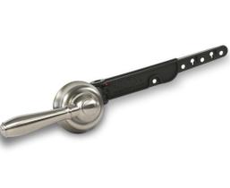 Alavanca de tanque de toalete Korky Strongarm Faucet Style Nickel Alavanca de tanque de toalete Korky Strongarm Faucet Style Nickel