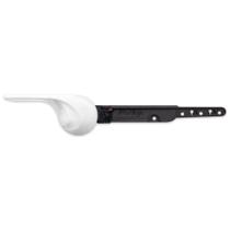 Alavanca de tanque de toalete Korky StrongArm Universal White Alavanca de tanque de toalete Korky StrongArm Universal White