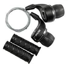 Alavanca de velocidade de bicicleta Twist Shifter 21 velocidades MEGHNA MG-MG-BS-3X7S Alavanca de velocidade de bicicleta Twist Shifter 21 velocidades MEGHNA MG-MG-BS-3X7S