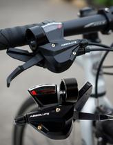 Alavanca Passador Marcha Cambio Absolute K310 3x9v 27v Bike Cor:Preto