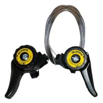 Alavanca Passador Trocador Marcha Bicicleta Nylon 6v