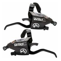 Alavanca Rapid-Fire Absolute Wild Sport 3x8V com Cabos