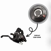 Alavanca Trocador Passador Sunrun Marcha 3x8v 24v Com Cabo Alumínio