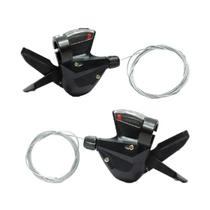 Alavanca Trocador Rapid Fire Absolute 3x7 21v K310 Com Cabos