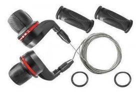 Alavanca Trocador Yamada 3 X 6v + Cabos 18v Grip Shift Bike