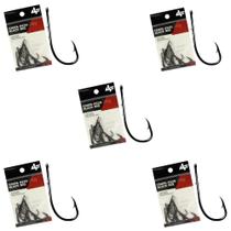 Albatroz kit 5 cartelas anzol farpa n.4 bln 28un cada Albatroz kit 5 cartelas anzol farpa n.4 bln 28un cada