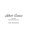 Albert Camus and the Literature of Revolt - Abc-Clio, Llc