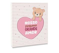 Album Bebe 40 Fotos 15x21 Ical Grande Amor Rosa