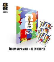Álbum Capa Cartão (Mole) + 80 Envelopes c/ 7 Figurinhas Cada - FIFA WORLD CUP 2026 Álbum Capa Cartão (Mole) + 80 Envelopes c/ 7 Figurinhas Cada - FIFA WORLD CUP 2026