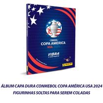 Álbum Capa Dura Completo Conmebol Copa América Usa 2024 - FIGRUINHAS SOLTAS PARA SEREM COLADAS - PANINI