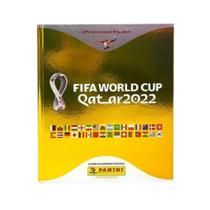 Álbum Capa Dura Dourado Copa Mundo Qatar 2022 Limitado