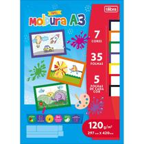 Álbum Colado Moldura A3 35 Folhas