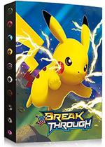 Álbum compatível com Cartas Pokemon Cards GX EX Mega Pikachu - PokemonSHOP
