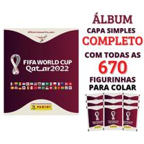 Album Completo Copa Do Mundo 2022 Com 670 Figurinhas Qatar