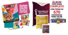 Album Completo Copa do Mundo 2022 Qatar + Album Copa Feminina 2023 Total de 1250 Figurinhas Para Colar
