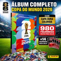 Album Completo Copa do Mundo 2026 980 Figurinhas Para Colar -